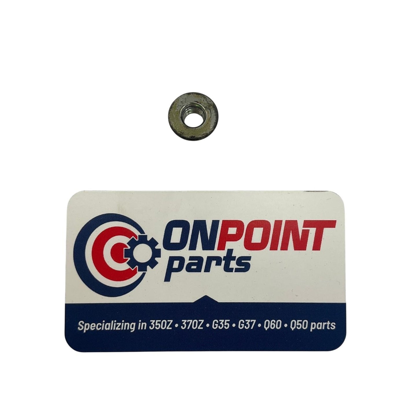 03-07 Infiniti G35 Nissan 350Z Mid Pipe Hanger Nut 089183081A OEM - On Point Parts Inc