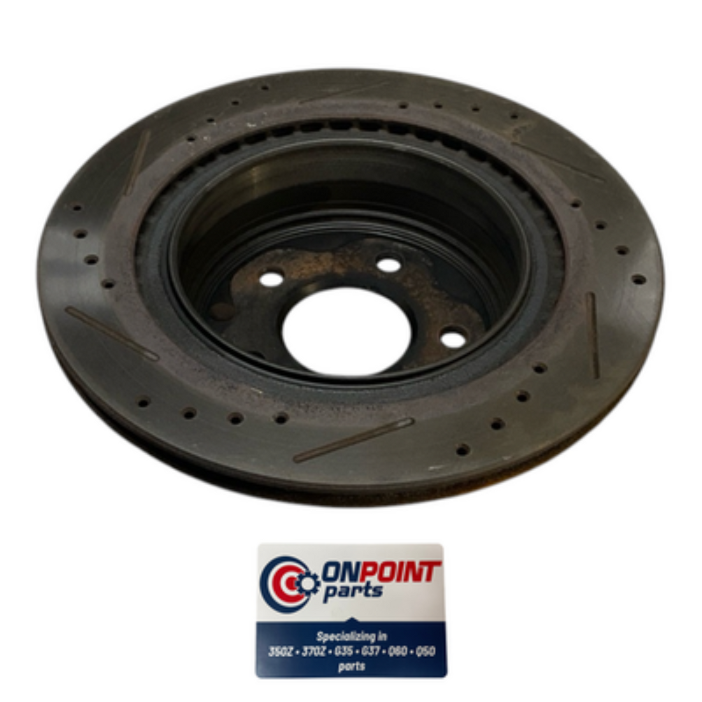 03-07 Infiniti G35 Driver Rear Brake Disc Rotors 43206EG000 Aftermarket Edh - On Point Parts Inc