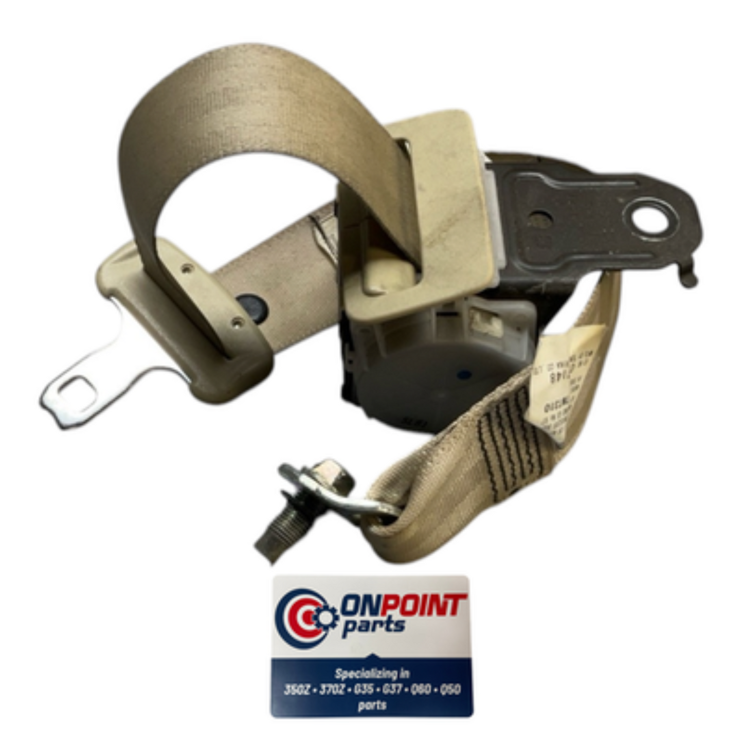 04-07 Infiniti G35 Driver Rear Seat Belt Retractor 88844AC708 OEM Edh - On Point Parts Inc