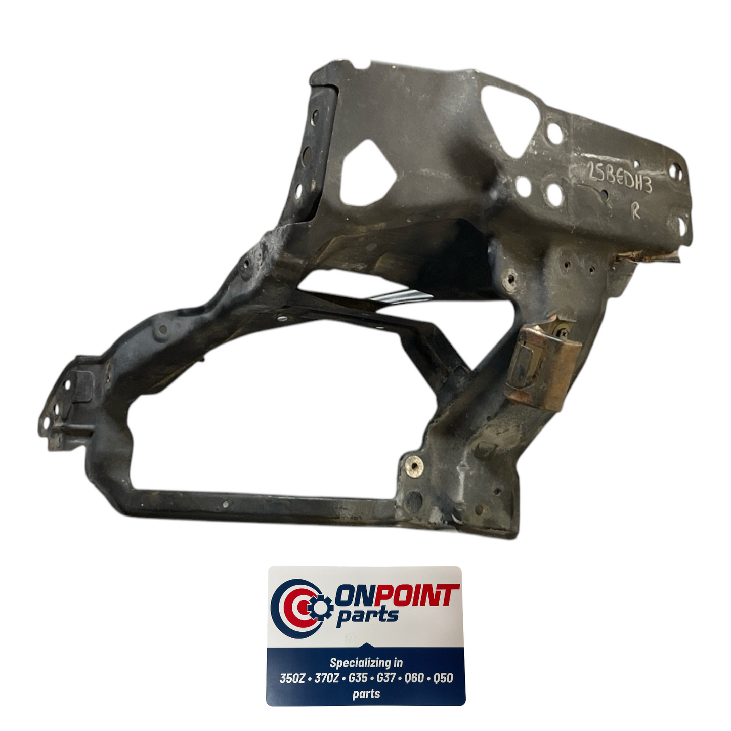 03-07 Nissan 350Z Right Front Headlight Core Support Bracket 62520Cd000 Oem Edh