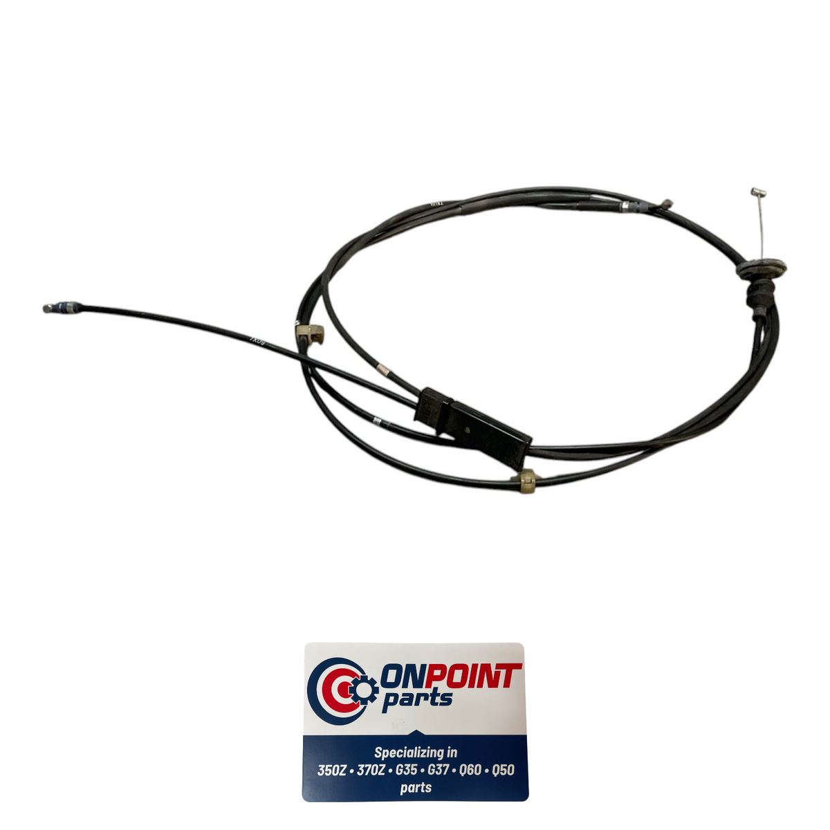 08-15 Infiniti G37 Q60 Front Hood Release Cable 65621Jk600 Oem Fyh