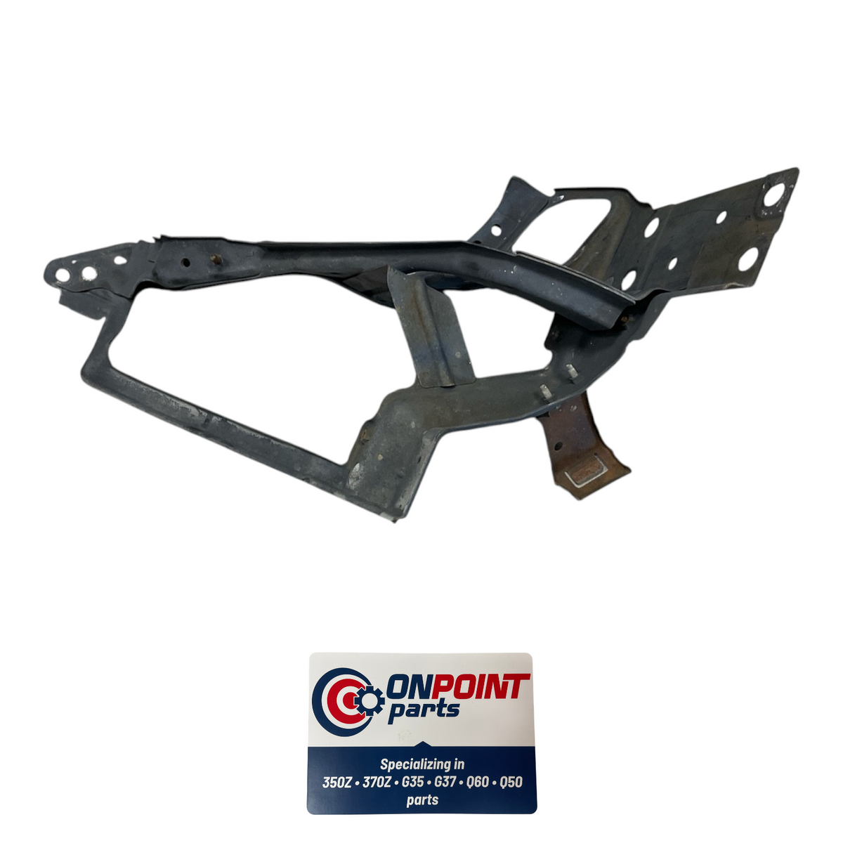 03-07 Nissan 350Z Driver Front Headlight Core Support Bracket 62521Cd000 Oem Edh