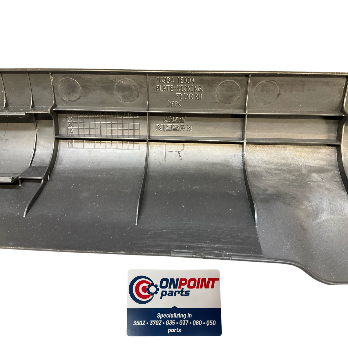 09-20 Nissan 370Z Passenger Front Coupe Door Sill Scuff Trim 769B41Ea0A Oem H2H