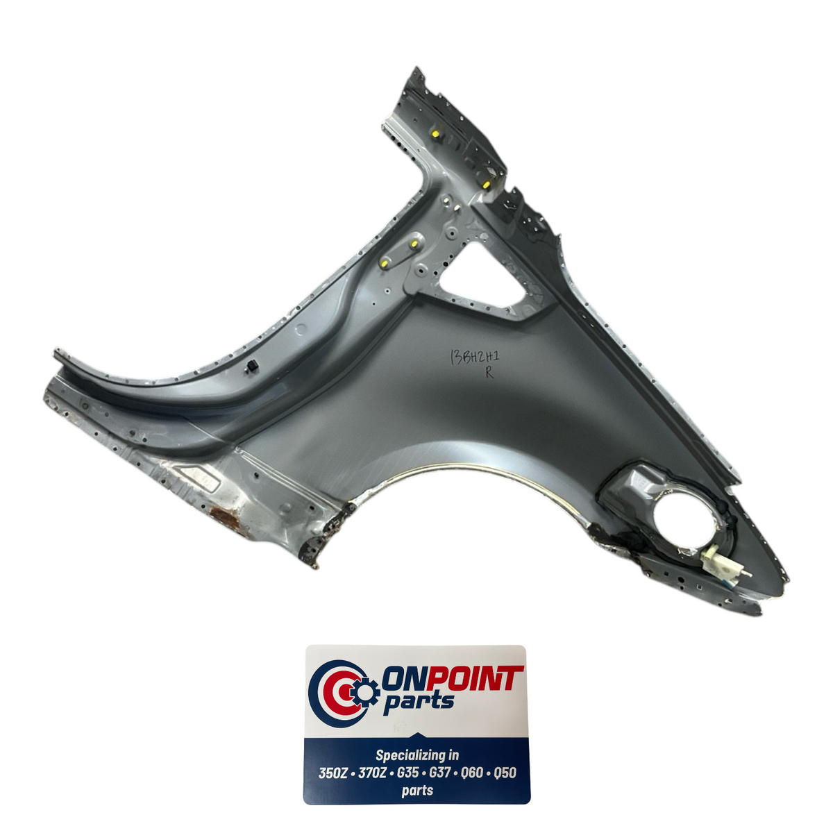 09-15 Nissan 370Z Passenger Rear Quarter Fender Panel Gha001Eamb Oem H2H
