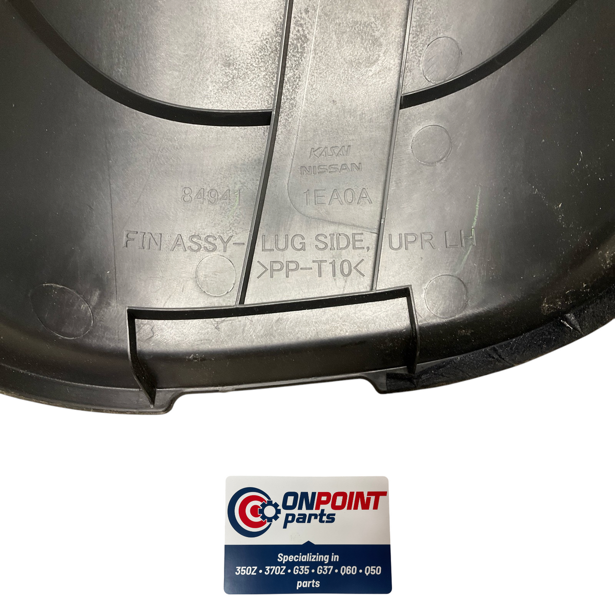 09-13 Nissan 370Z Driver Rear Coupe Trunk Finisher Panel 849411Ea0A Oem H2H