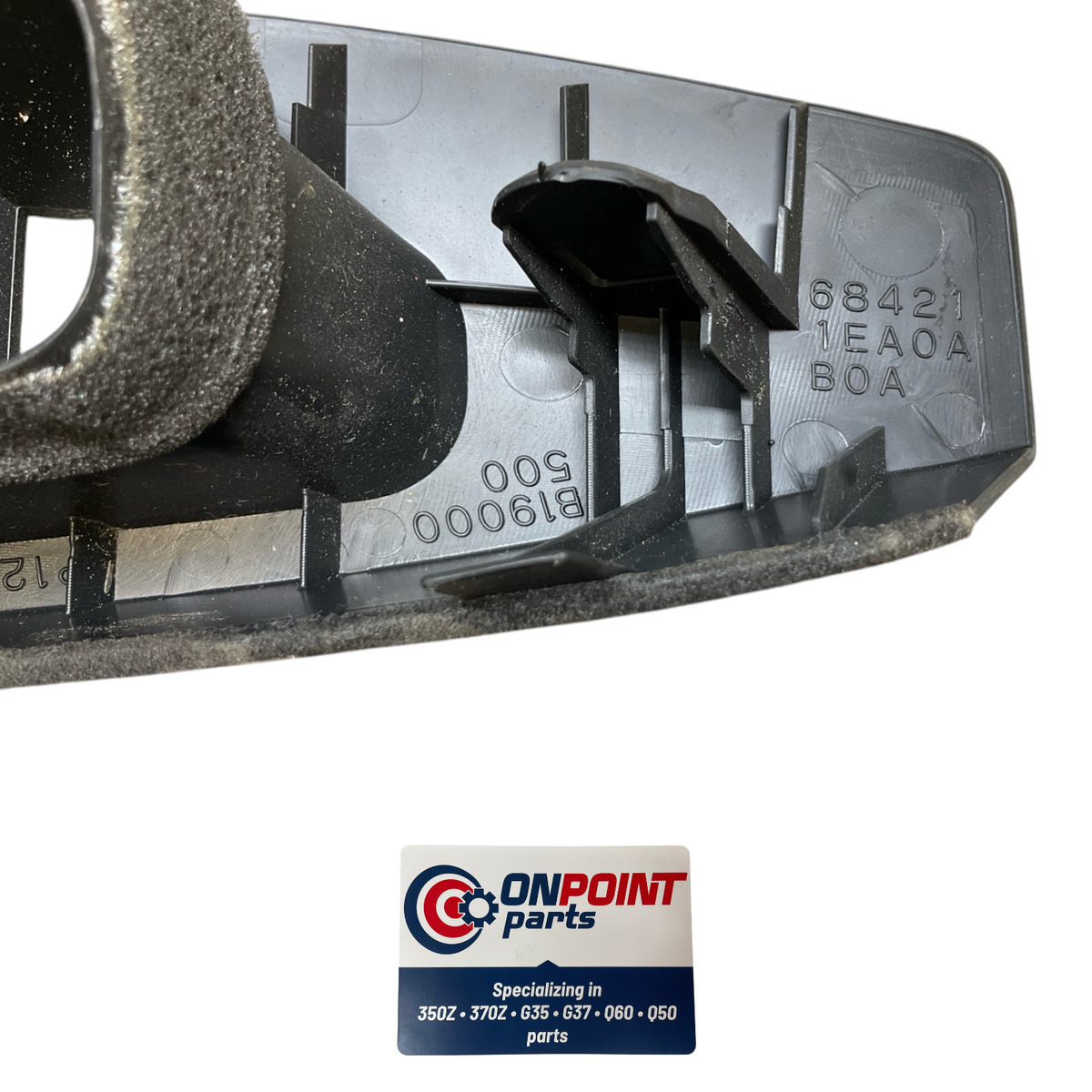 09-20 Nissan 370Z Driver Front Dash Vent Trim 684211Ea0A Oem H2H