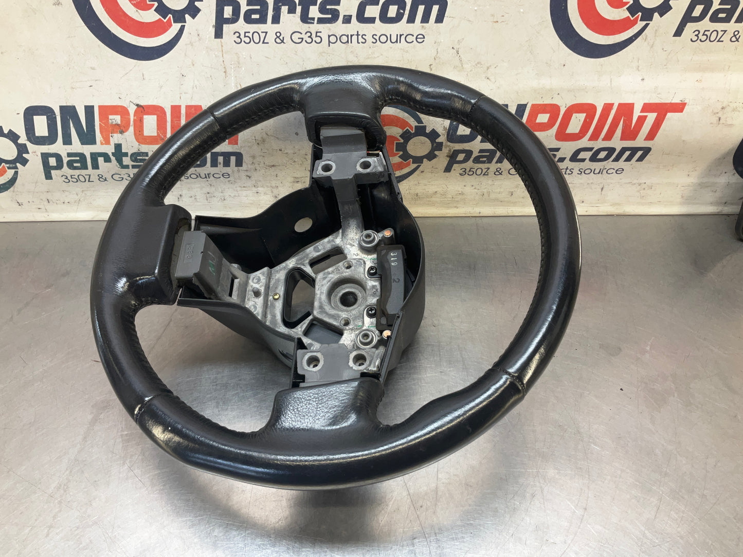 2005 Nissan Z33 350Z Driver Steering Wheel Oem 12Bfdfa - On Point Parts Inc