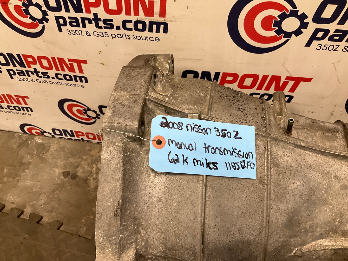 2008 Nissan Z33 350Z Manual Transmission 6Mt Oem 11Bj2F0 - On Point Parts Inc