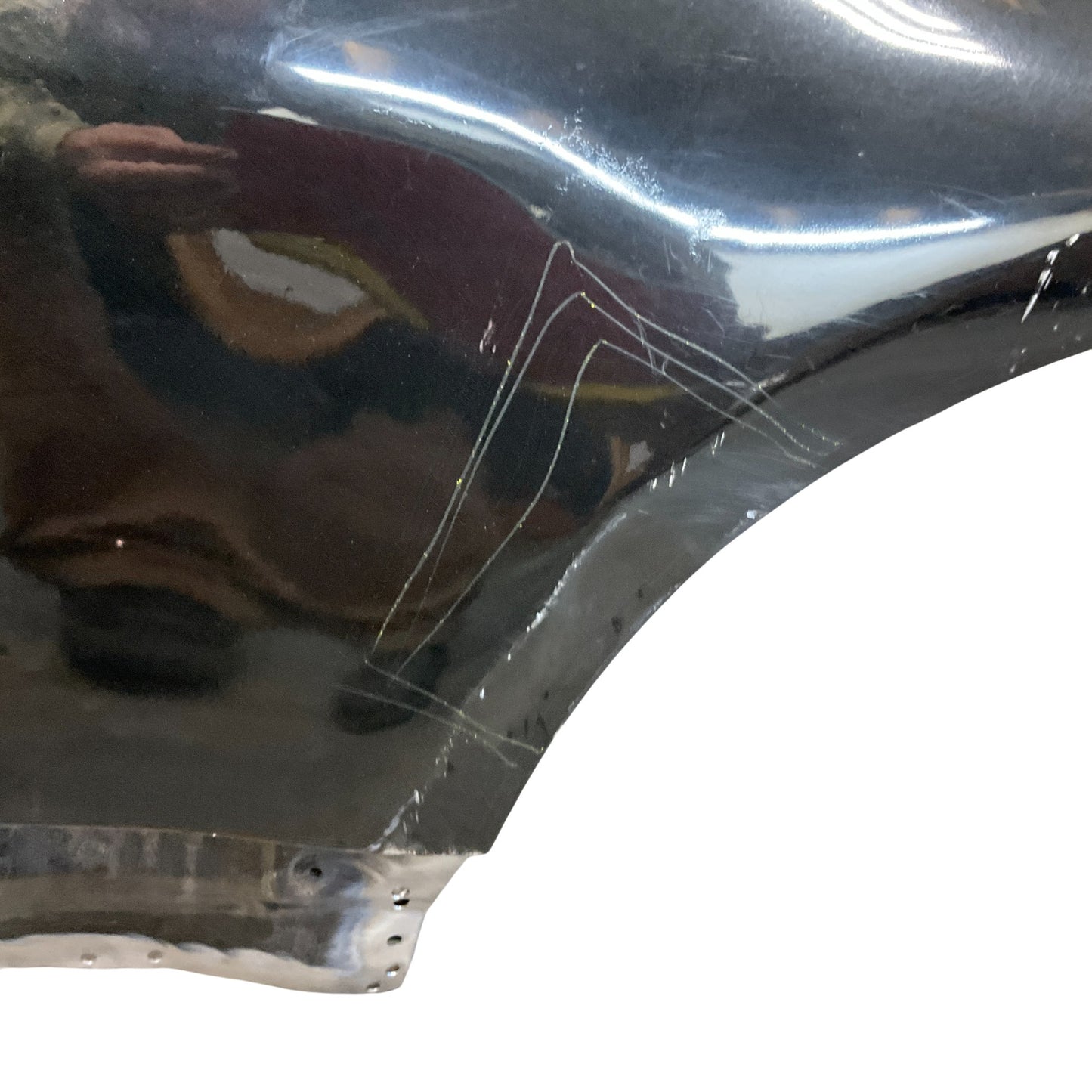 03-09 Nissan 350Z Coupe OEM Rear Driver Quarter Fender Panel Black G41 21BGKE1 - On Point Parts Inc