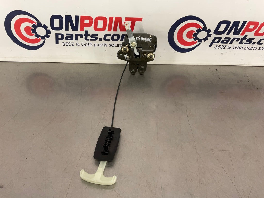 2005 Nissan 350Z Trunk Emergency Release Handle Latch OEM 25BAEDC