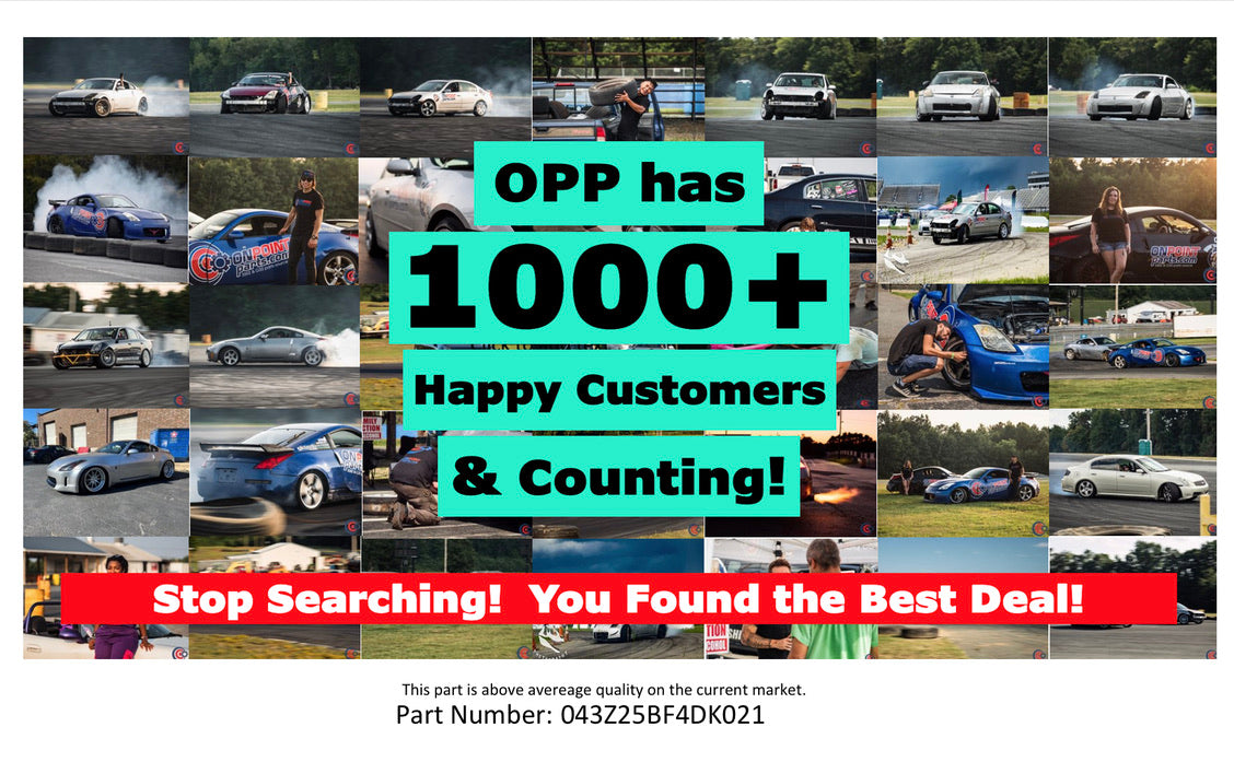 2004 Nissan 350Z Passenger Right Window Regulator Motor OEM 25BF4DK - On Point Parts Inc