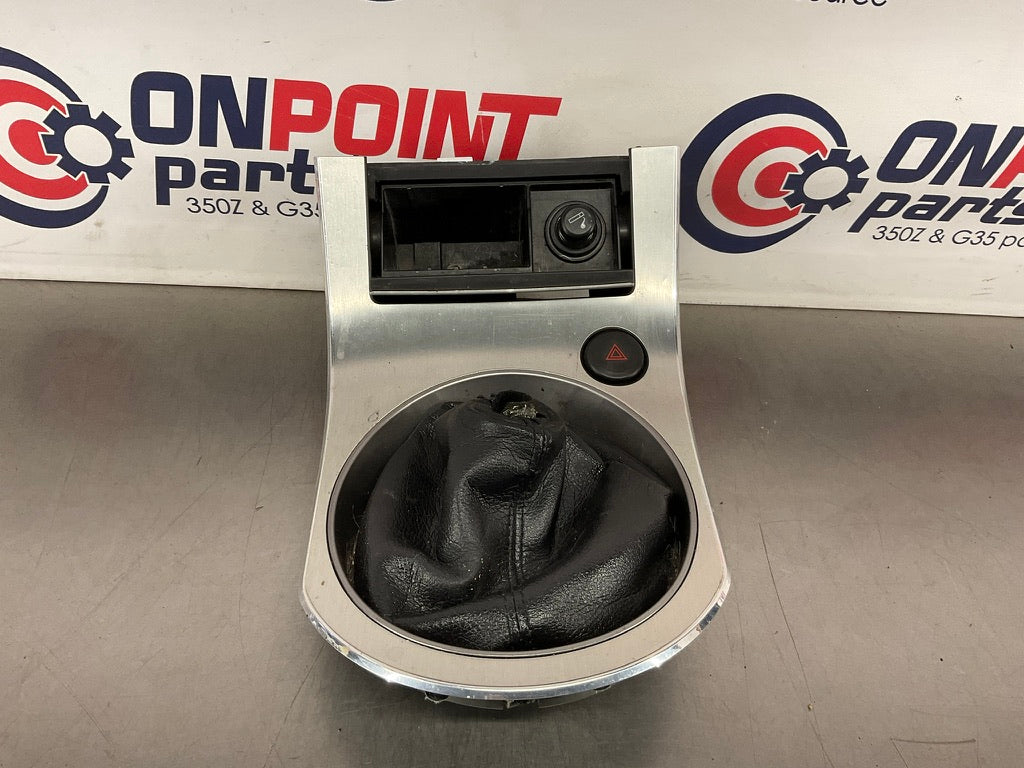 2006 Infiniti G35 Sedan Manual Gear Shift Bezel Trim Hazard
