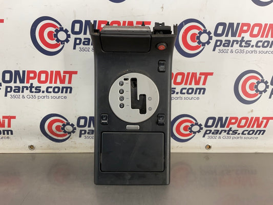 2004 Infiniti G35 Automatic Gear Shifter Bezel with Cup Holder OEM 15BE4EC - On Point Parts Inc