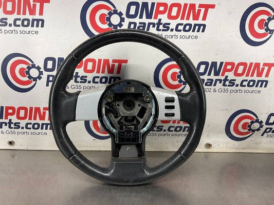 2004 Nissan 350Z Complete Leather Steering Wheel with Switches OEM 25BF9EA - On Point Parts Inc