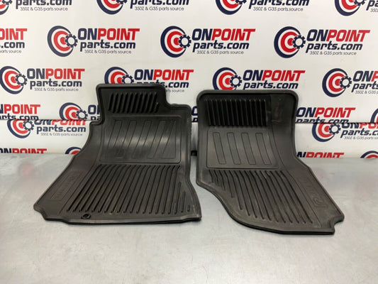 2007 Infiniti V35 G35 Coupe Front All Weather Rubber Floor Mats OEM 11BGYE9 - On Point Parts Inc