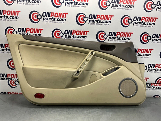 2005 Infiniti V35 G35Coupe Driver Left Interior Door Panel Trim OEM 13BJXE9 - On Point Parts Inc