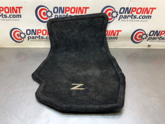 2004 Nissan 350Z Passenger Right Interior Carpet Floor Mat Z Logo OEM 22BLCF9 - On Point Parts Inc