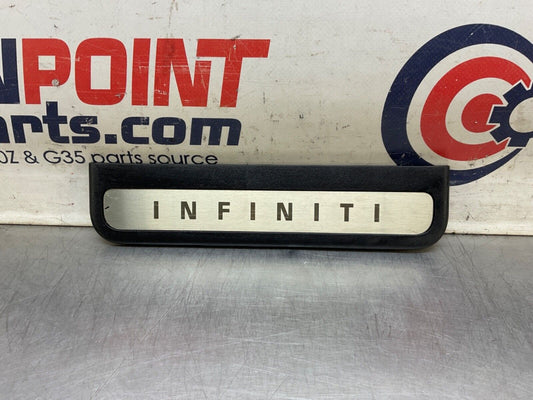 09 Infiniti V36 G37 Driver Rear Door Threshold Kick Plate Trim 769B2 OEM 12BAWFA - On Point Parts Inc