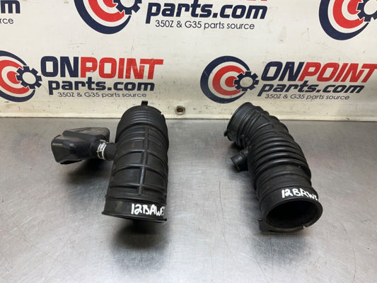 2 2009 Infiniti V36 G37 VQ37VHR Left Right Air Intake Tube Ducts OEM 12BAWFI - On Point Parts Inc