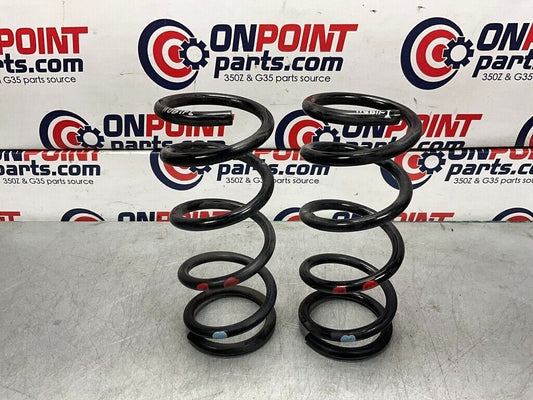 2006 Nissan Z33 350Z Rear Suspension Red Dot Coil Springs OEM 11BB1FI - On Point Parts Inc