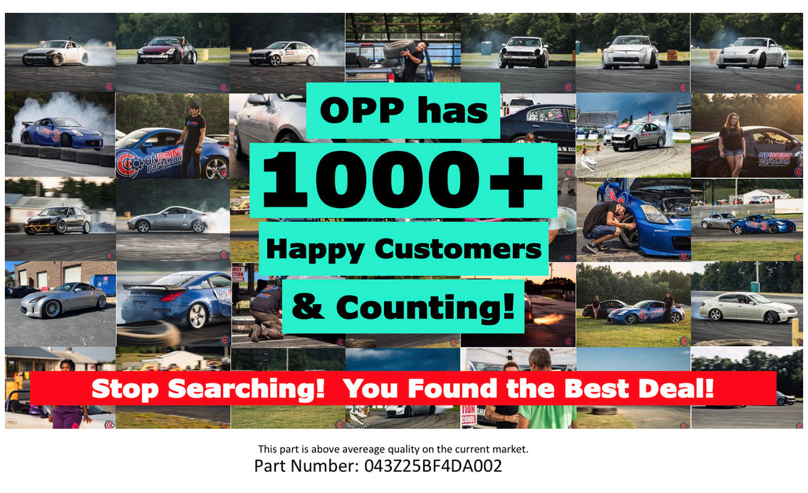 2004 Nissan 350Z Driver Left Power Side View Mirror OEM 25BF4DA - On Point Parts Inc