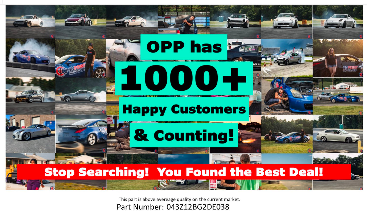 2004 Nissan 350Z Passenger Right Power Side View Mirror OEM 12BG2DE - On Point Parts Inc