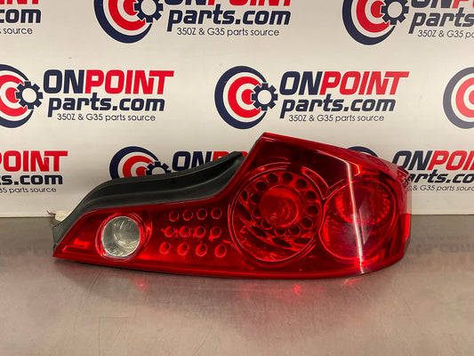 2004 Infiniti G35 Coupe Passenger Right Rear Tail Light Assembly OEM 12BK8D2 - On Point Parts Inc