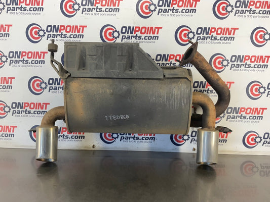 2003 Infiniti G35 Coupe Dual Tip Exhaust Muffler OEM 22BDRE0 - On Point Parts Inc