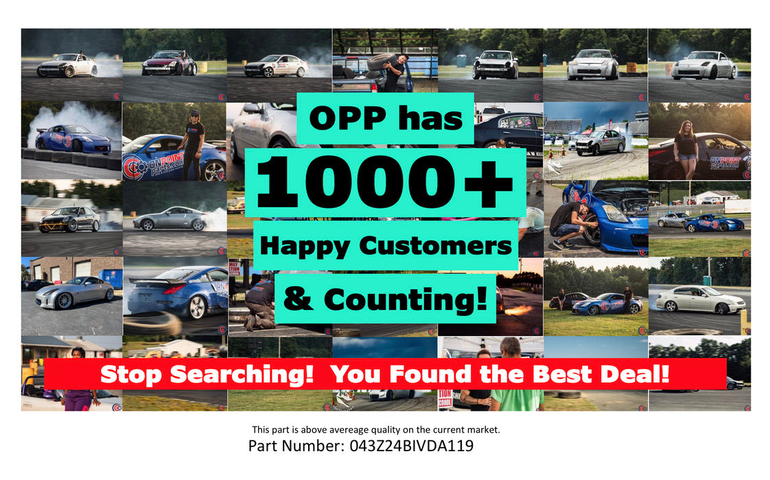 2004 Nissan 350Z Rear Trunk Lid Bump Stops Lift Springs OEM 24BIVDA - On Point Parts Inc