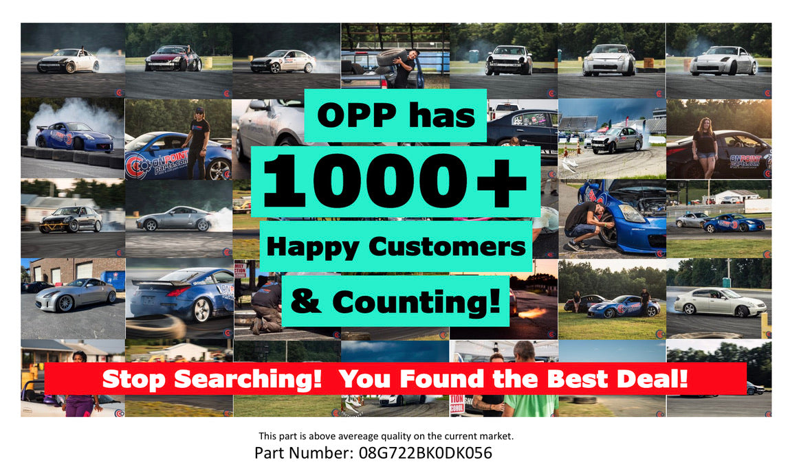 2008 Infiniti G37 Passenger Right A Pillar Seal Weatherstrip 76860 OEM 22BK0DK - On Point Parts Inc