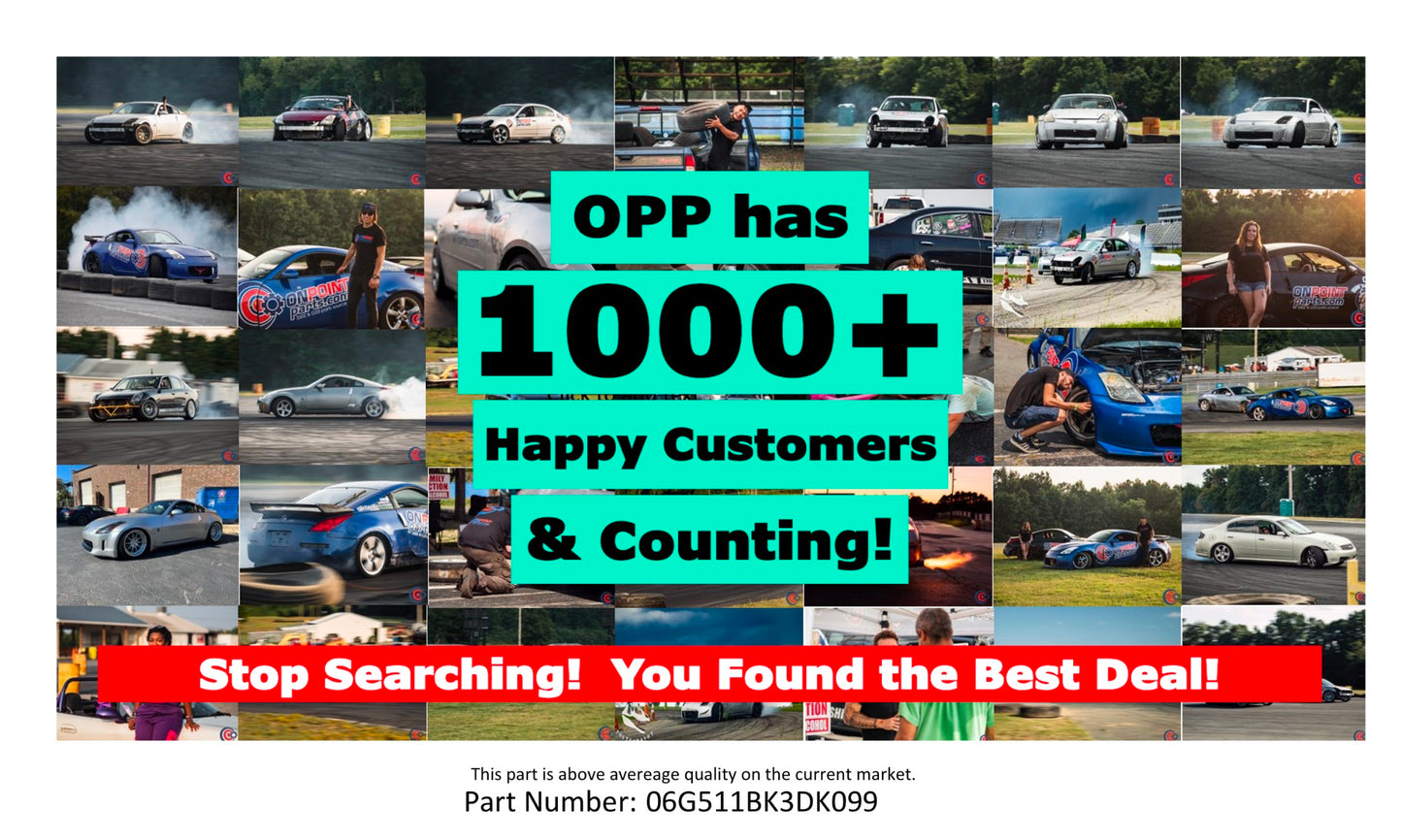 2006 Infiniti G35 Brake Booster and Master Cylinder OEM 11BK3DK - On Point Parts Inc