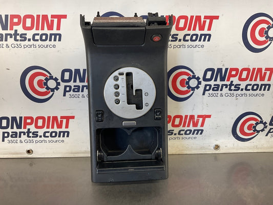 2003 Infiniti G35 Automatic Gear Shifter Bezel Trim Cup Holders OEM 22BDRDE7 - On Point Parts Inc