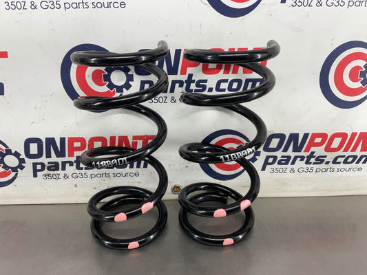 2016 Nissan 370Z Rear Pink Dot Coil Springs 55020 OEM 11BB9DI - On Point Parts Inc