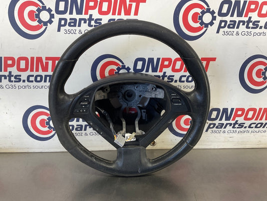 2008 Infiniti G35 Leather Steering Wheel with Switches OEM 13BC4EC - On Point Parts Inc