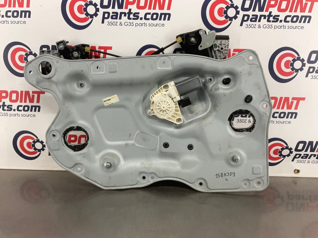 2009 Nissan 370Z Driver Left Door Window Regulator Motor Panel OEM 15BKJD3 - On Point Parts Inc
