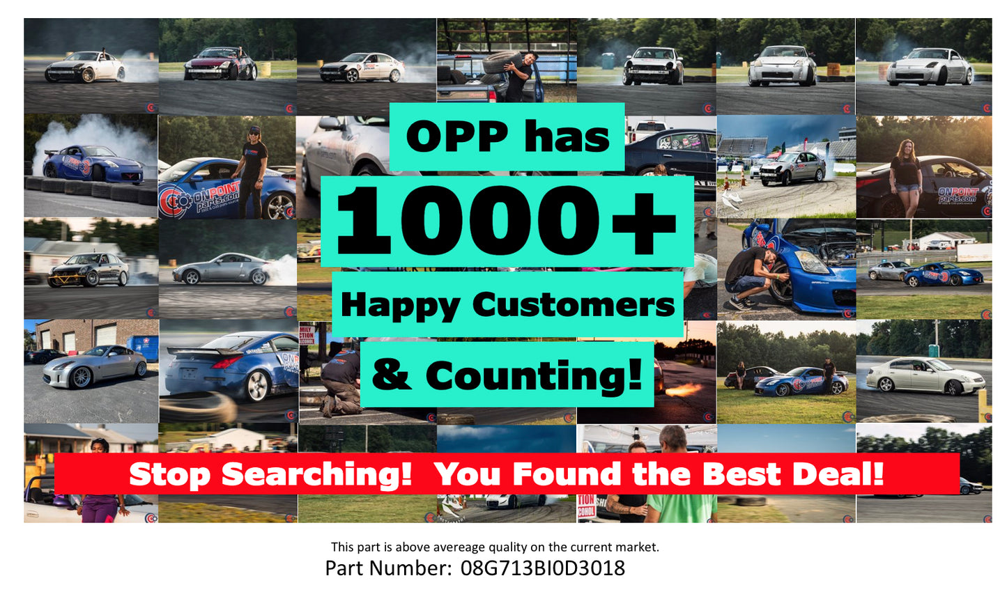 2008 Infiniti G37 Driver Left Window Regulator Motor Assembly OEM 13BI0D3 - On Point Parts Inc