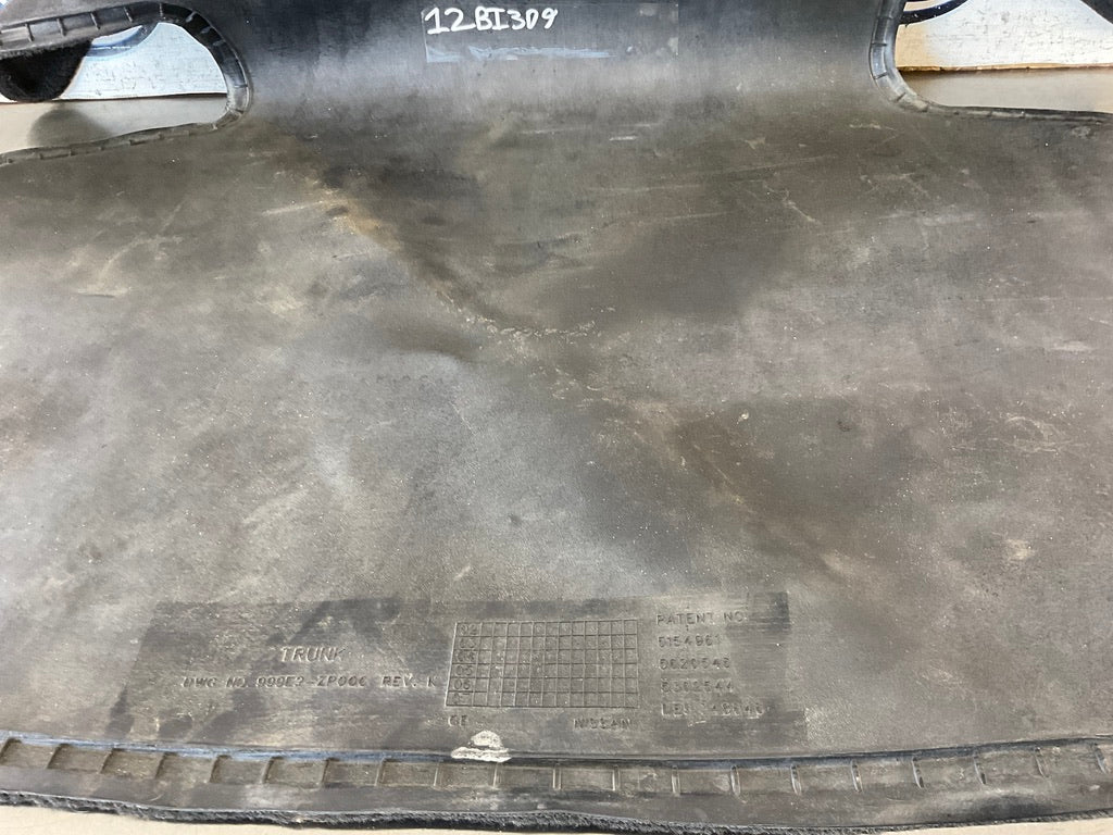 2006 Nissan 350Z Rear Trunk Floor Mat Carpet OEM 12BI3D9 - On Point Parts Inc