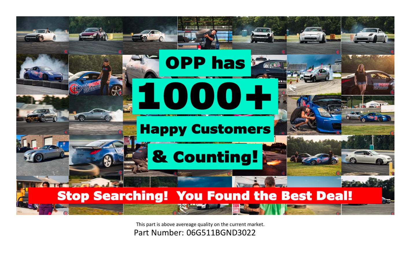 2006 Infiniti G35 Hood Prop Support Rod OEM 11BGND3 - On Point Parts Inc