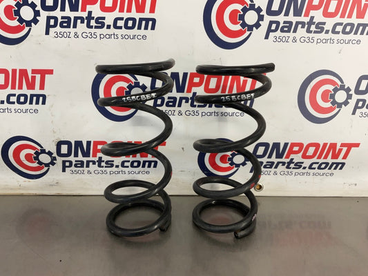 2007 Nissan 350Z Rear Red Dot Coil Springs OEM 25BCBEI - On Point Parts Inc