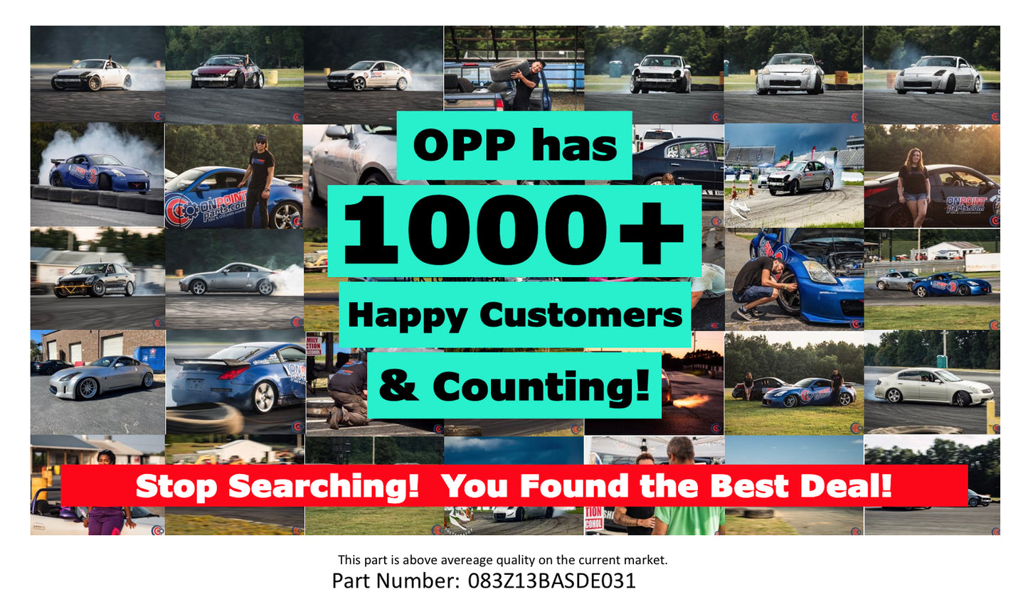 2008 Nissan 350Z Passenger Right Outer Door Seal Weatherstrip 80830 OEM 13BASDE - On Point Parts Inc