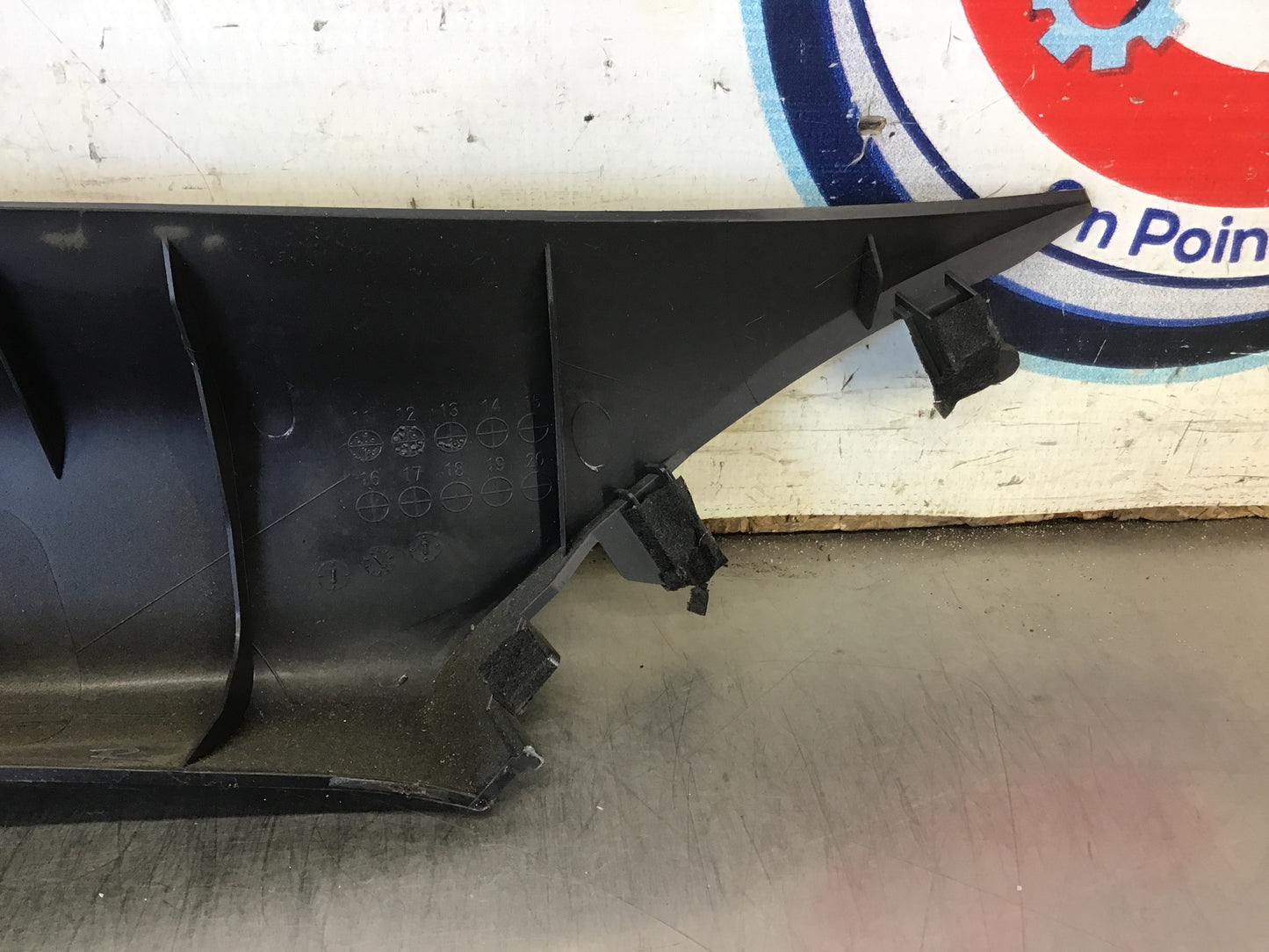 2013 Scion FRS Passenger Right Interior A Pillar Panel Trim 94010 OEM 15BBPD7 - On Point Parts Inc