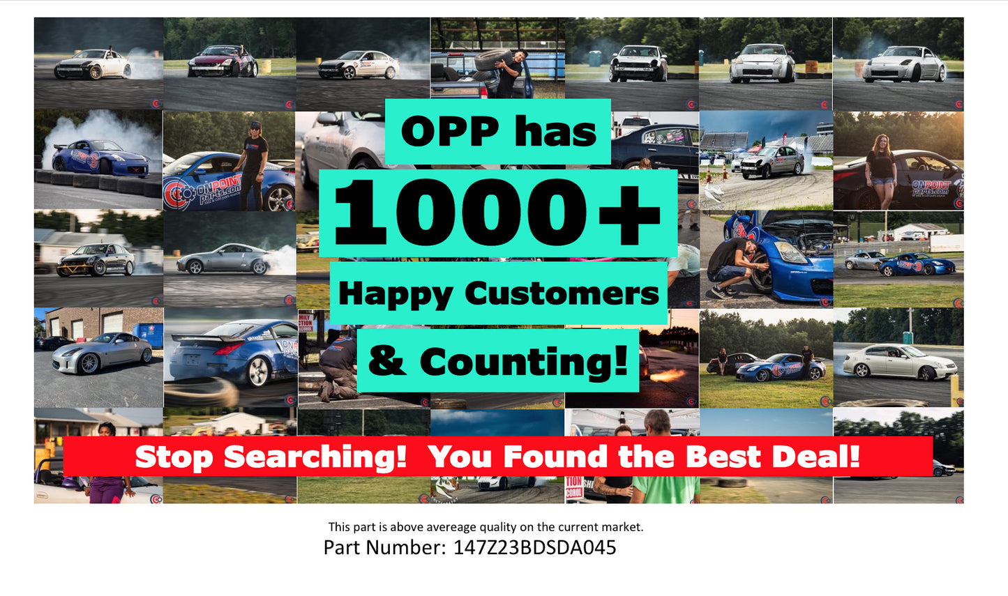 2014 Nissan 370Z Driver Left Door Hinges OEM 23BDSDA - On Point Parts Inc