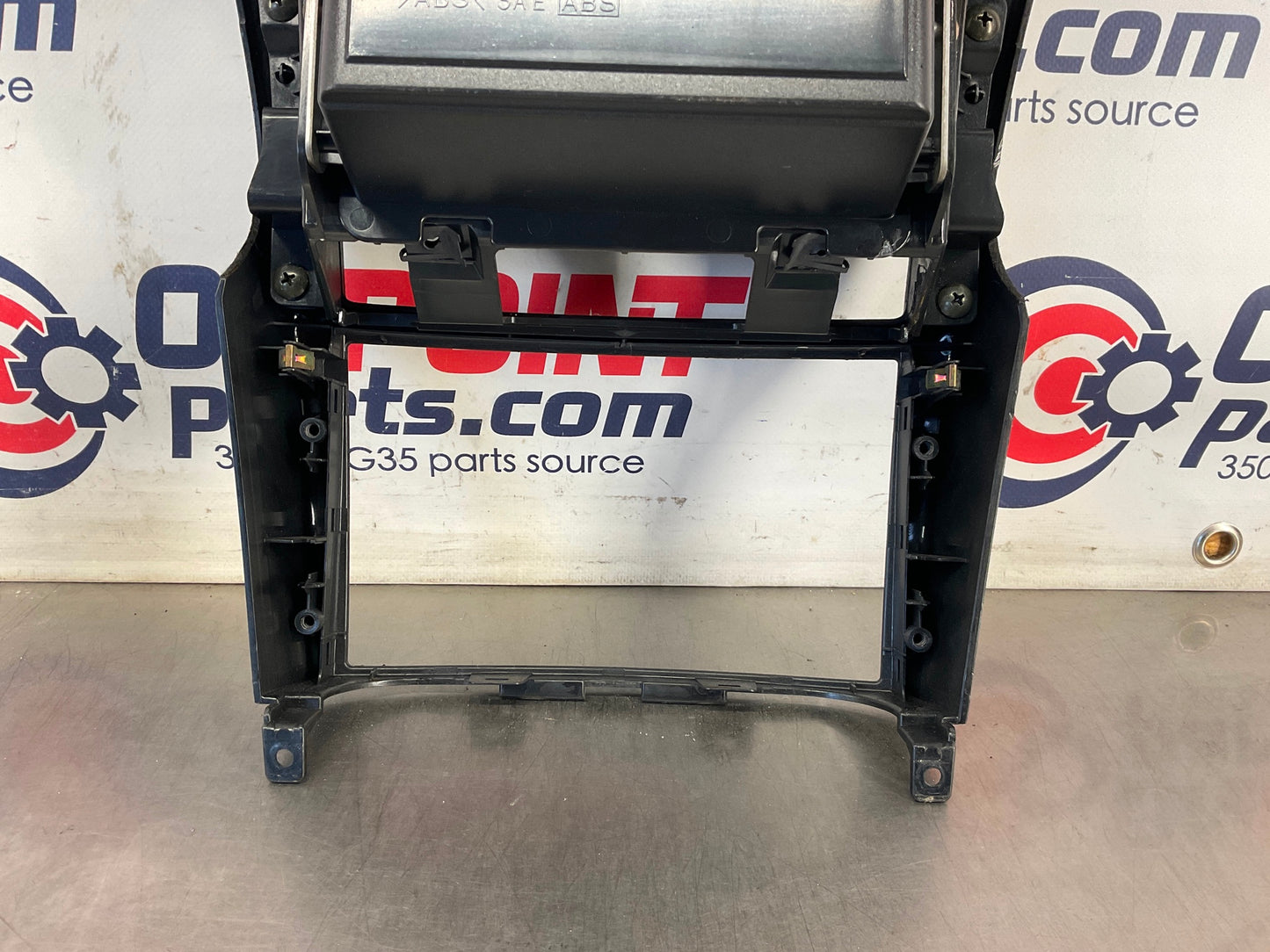 2003 Nissan 350Z Center Dash Bezel Trim Storage Cubby Gauge Cluster OEM 23BCPE7 - On Point Parts Inc