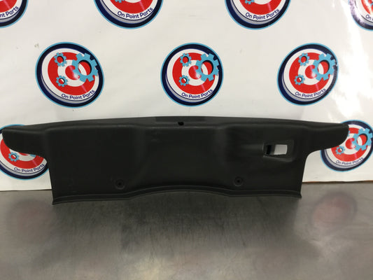 2004 Nissan 350Z Convertible Rear Trunk Latch Cover Trim 84992 OEM 5NB8 - On Point Parts Inc