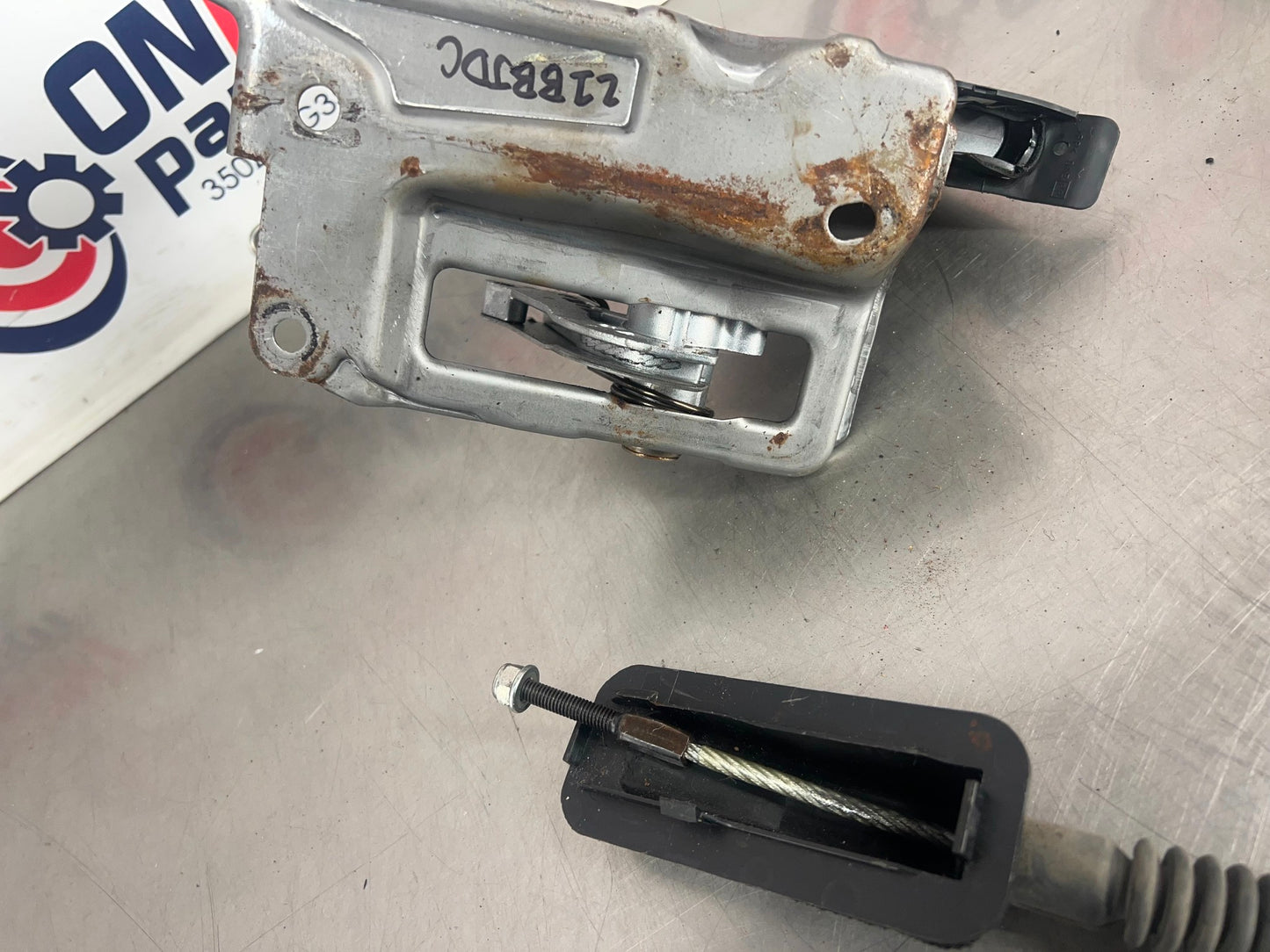 2006 Nissan 350Z Emergency Parking Brake Handle with Cable OEM 21BBJDC - On Point Parts Inc