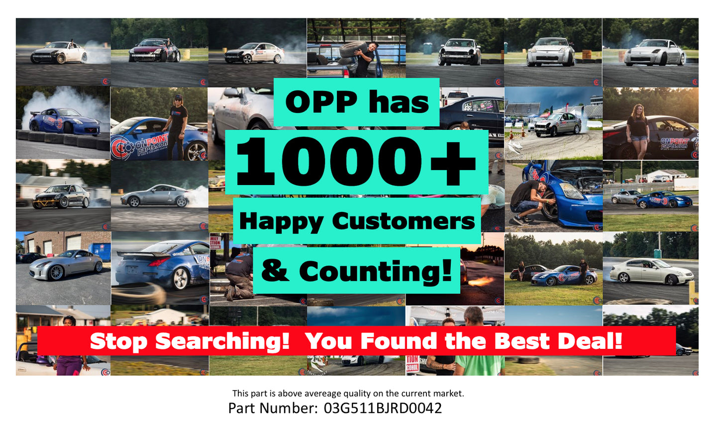 2003 Infiniti G35 Driver Left VQ35DE Exhaust Intake Cam Shafts OEM 11BJRD0 - On Point Parts Inc