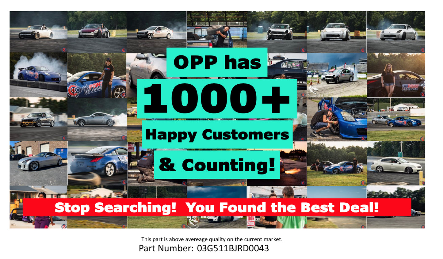 2003 Infiniti G35 Rear VQ35DE Timing Chain Cover OEM 11BJRD0 - On Point Parts Inc