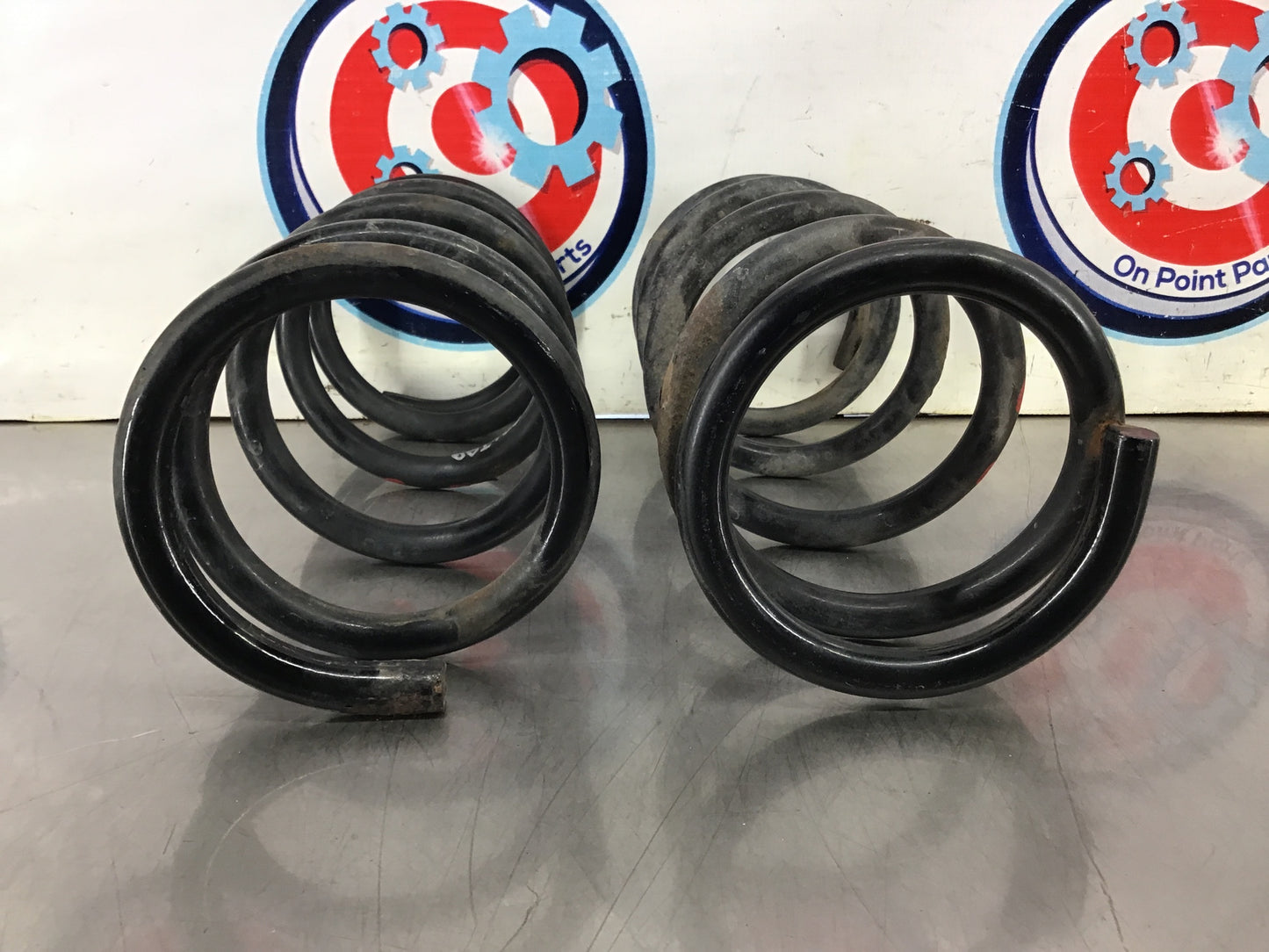 2005 Nissan 350Z Rear Red Dot Coil Springs OEM 12BI7CG - On Point Parts Inc