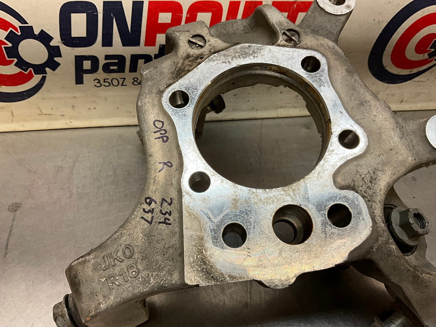 2008 Infiniti G37 Passenger Right Rear Suspension Knuckle Axle House OEM 22BK0DK - On Point Parts Inc