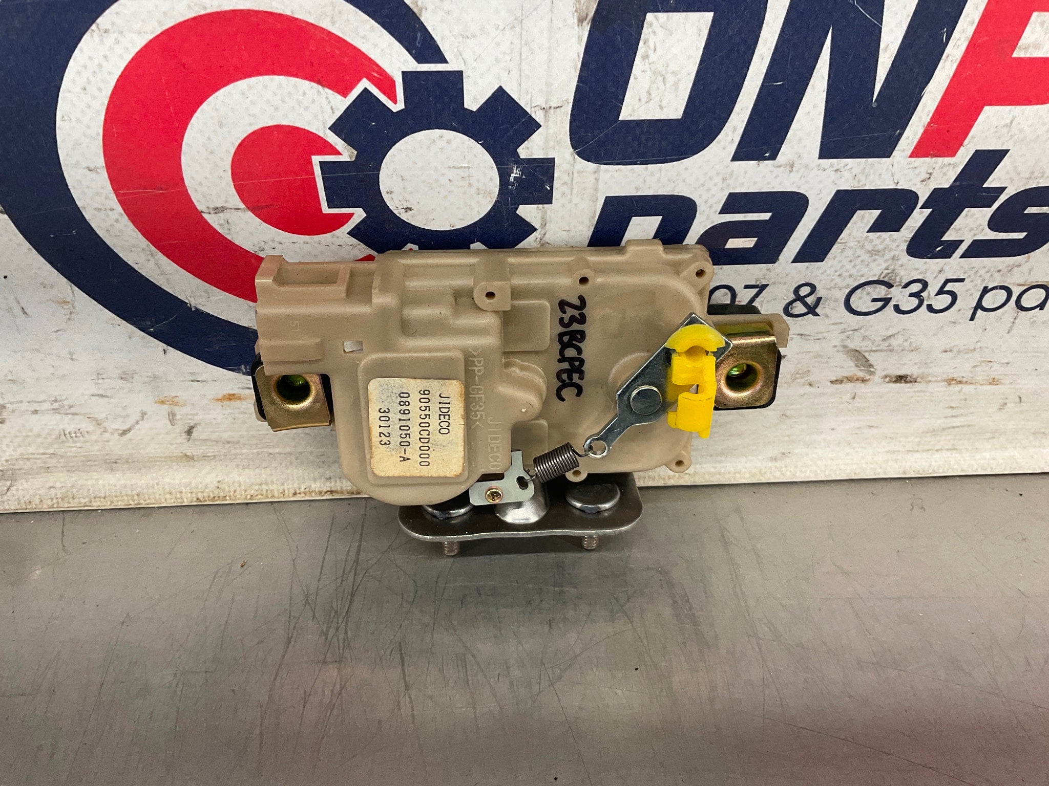 2003 Nissan 350Z Trunk Lock Actuator 90550 OEM 23BCPEC – On Point